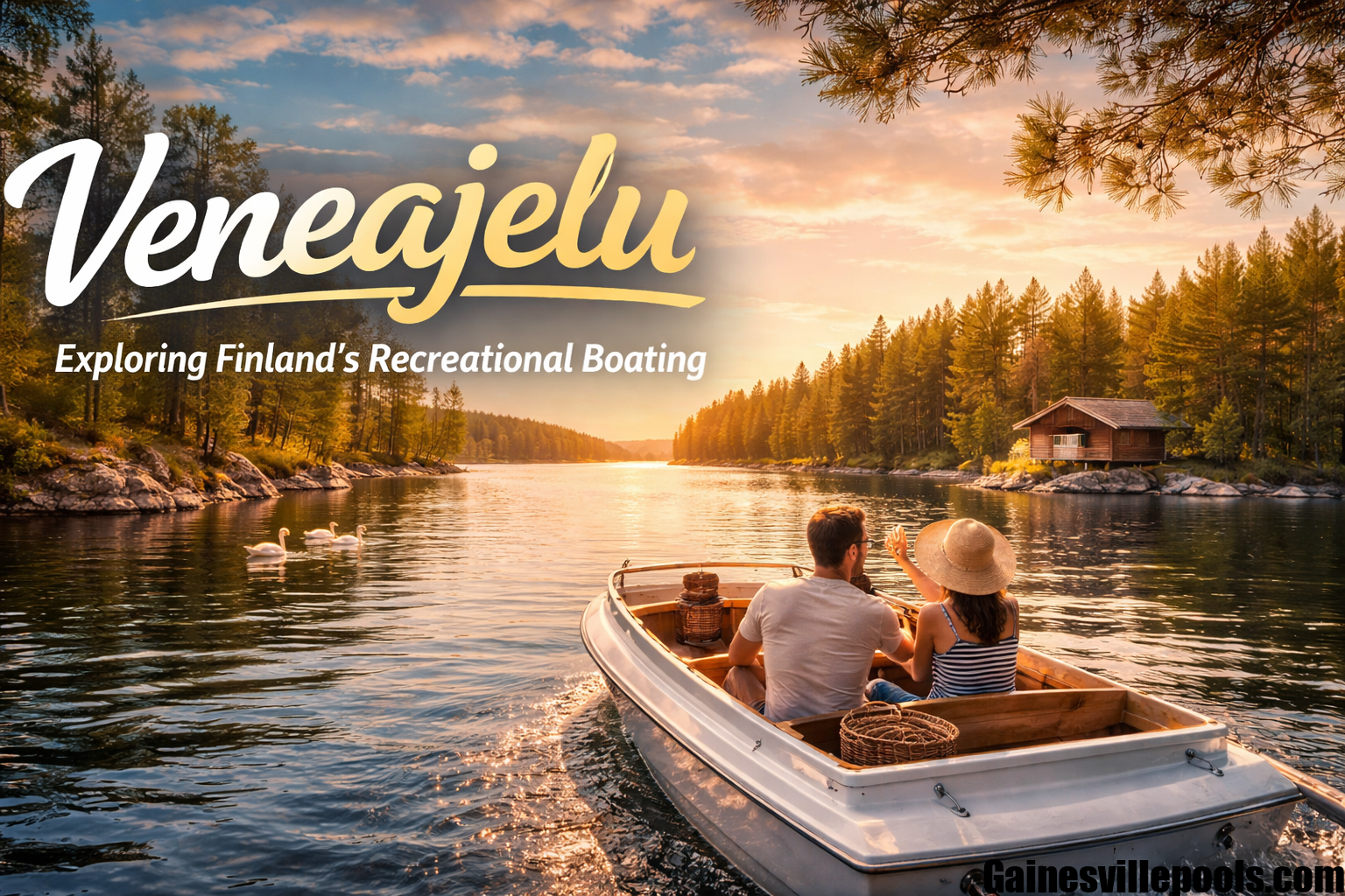 Veneajelu Scenic Boating Experience in Finland