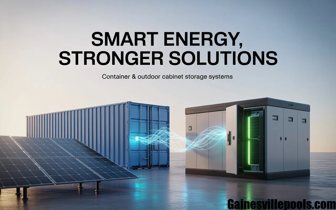Smart Energy, Stronger Solutions: Discover Container & Outdoor Cabinet Storage Systems Today