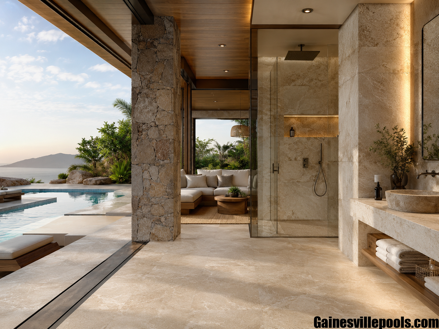 Luxury Pool Houses
